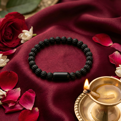 Karungali Magsnap Bracelet | Natural Ebony Wood | For Strength, Stillness, and Evil Eye