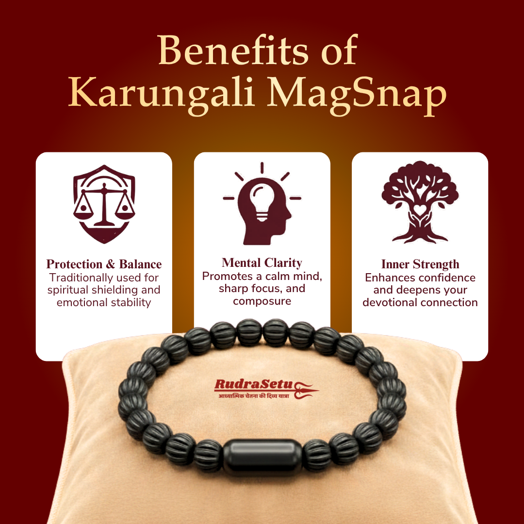 Karungali Magsnap Bracelet