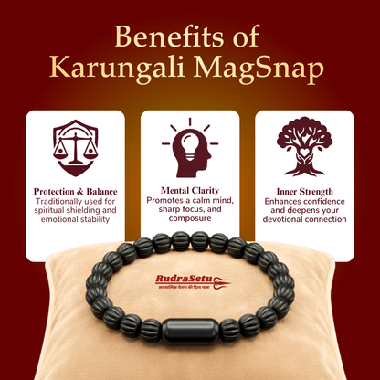 Karungali Magsnap Bracelet
