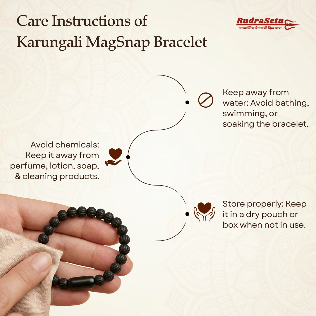 Karungali Magsnap Bracelet