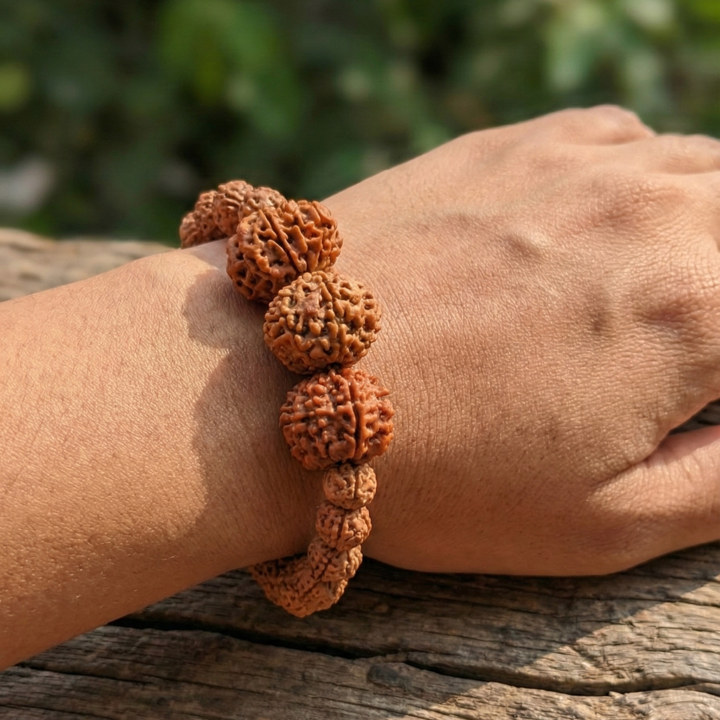 Evil Eye Rudraksha Bracelet (9-10-11 Mukhis)