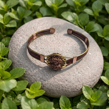 7 Mukhi Copper Bracelet