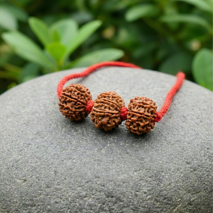 Evil Eye Mala (9-10-11 Nepali Beads) | Natural & Lab Certified | For Protection, Stability & Confidence