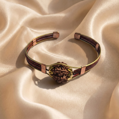 7 Mukhi Copper Bracelet