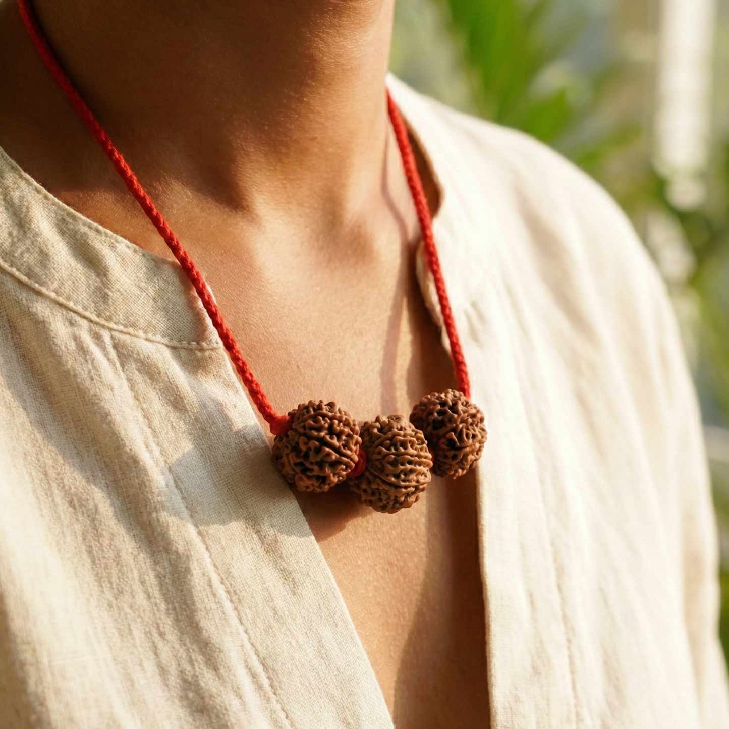 Evil Eye Mala (9-10-11 Nepali Beads) | Natural & Lab Certified | For Protection, Stability & Confidence