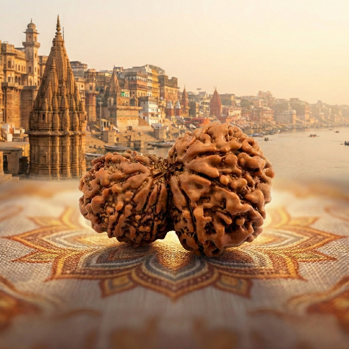 Nepali Garbha Gauri Rudraksha | Asli Garbh Gauri