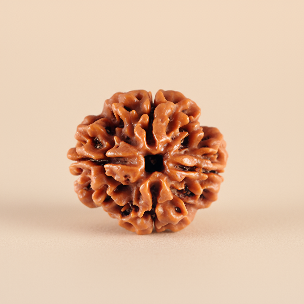 Nepali 4 Mukhi Rudraksha | Asli Char Mukhi