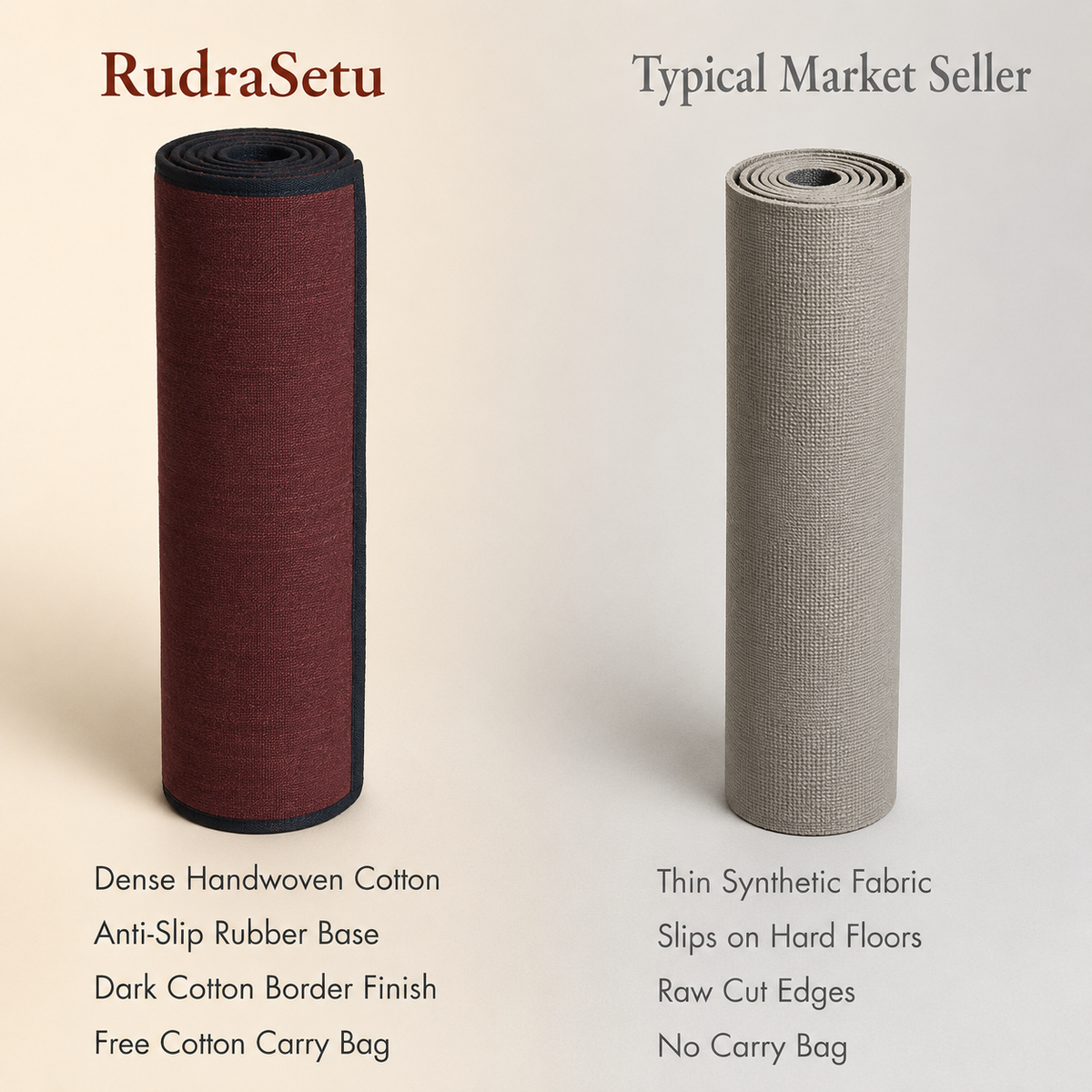 The PureCotton Yoga Mat