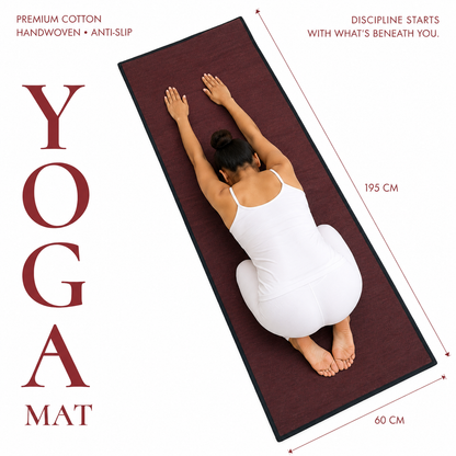 The PureCotton Yoga Mat