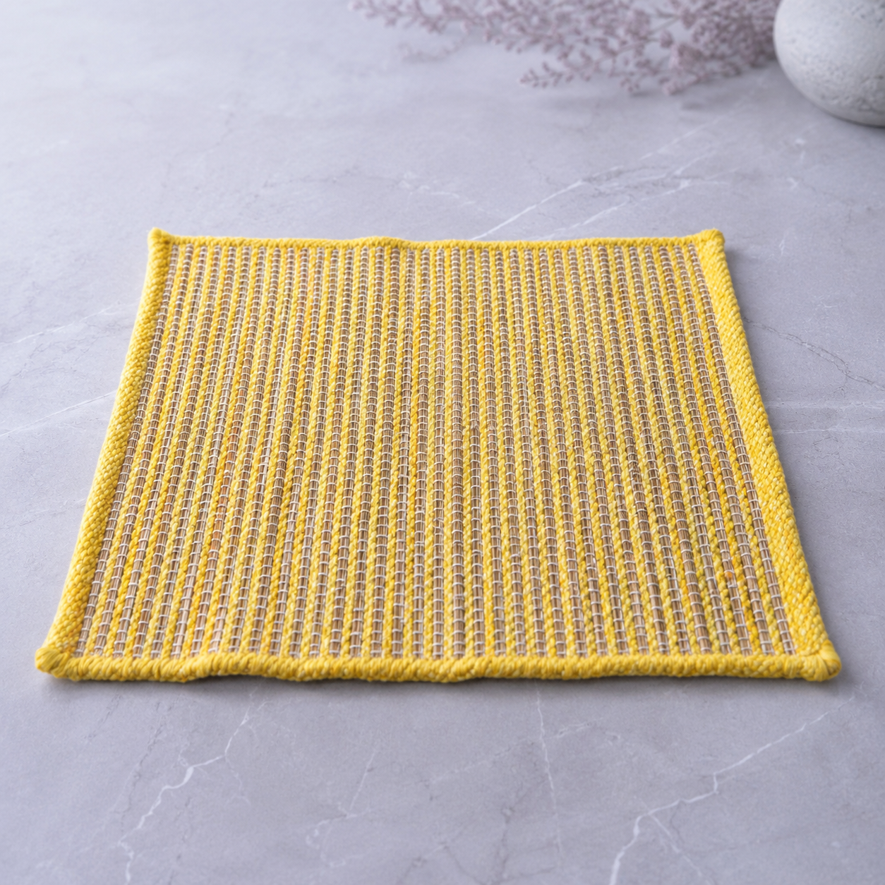 Kusha Aasan - Handwoven Kusha Grass Praying/Meditation Mat