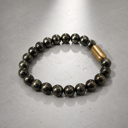 Premium Pyrite Magsnap Bracelet