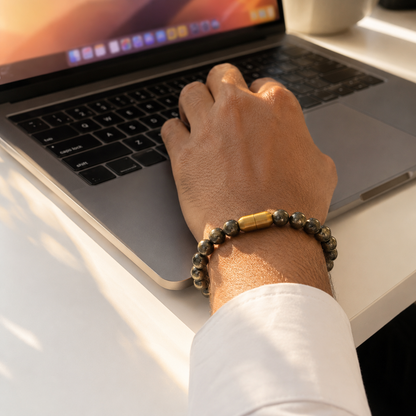 Premium Pyrite Magsnap Bracelet