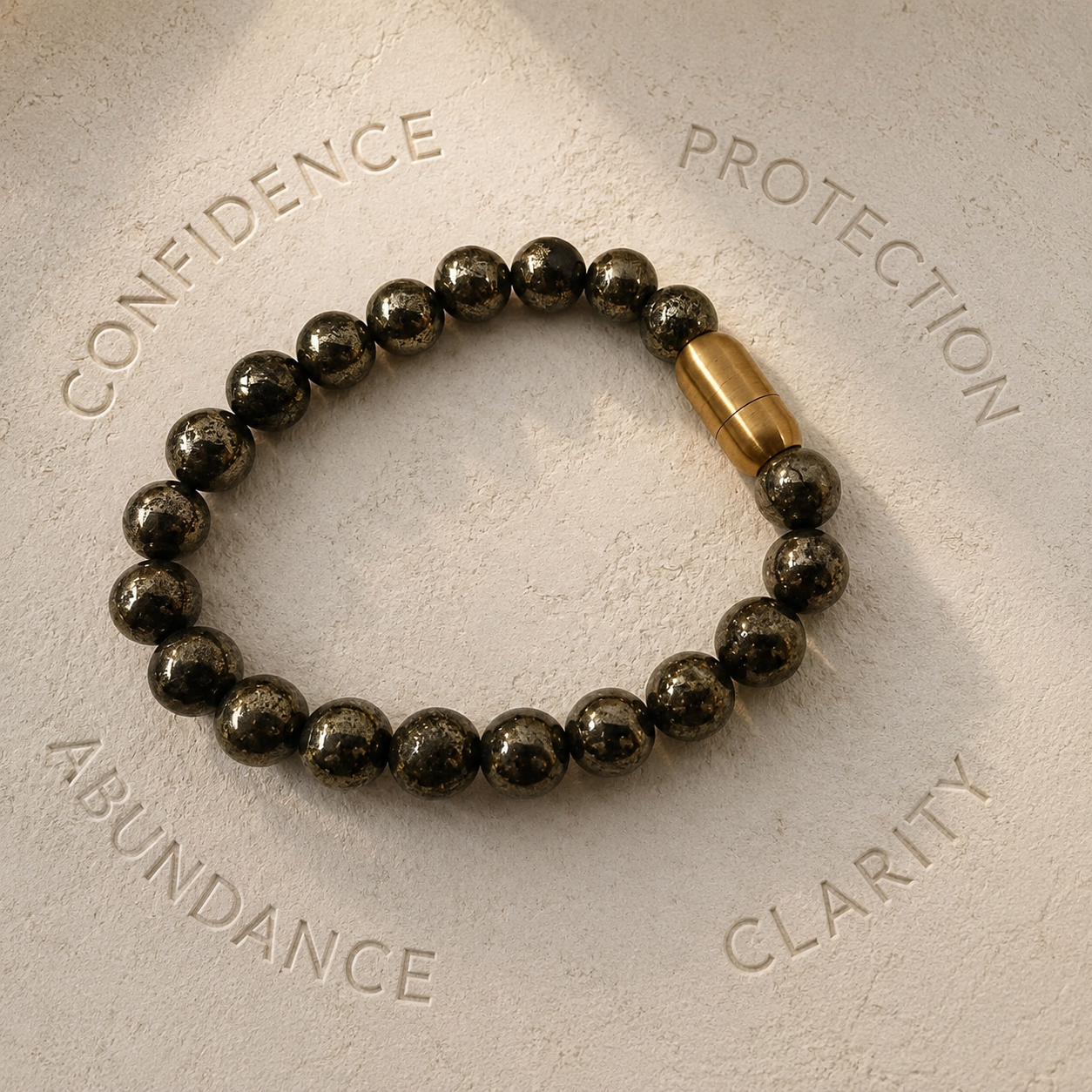 Premium Pyrite Magsnap Bracelet