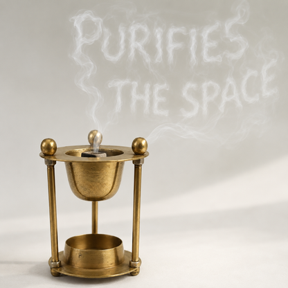 Premium Brass Dhoop-Batti Holder