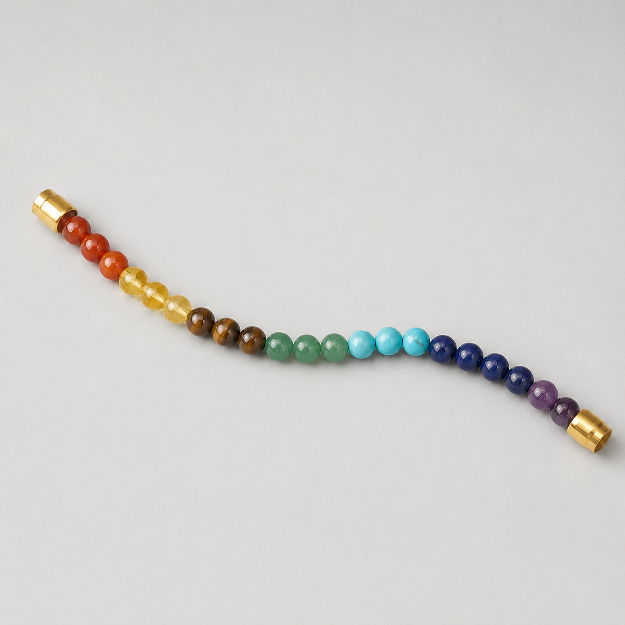 7-Chakra Bracelet — Natural Multi-Stone Healing Bracelet
