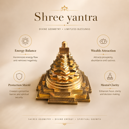 Shree Yantra - For Home Temple & Prosperity