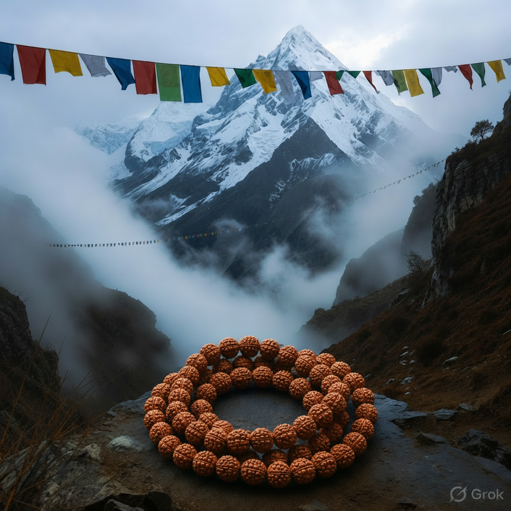 10-Mukhi Indonesian Rudraksha Mala