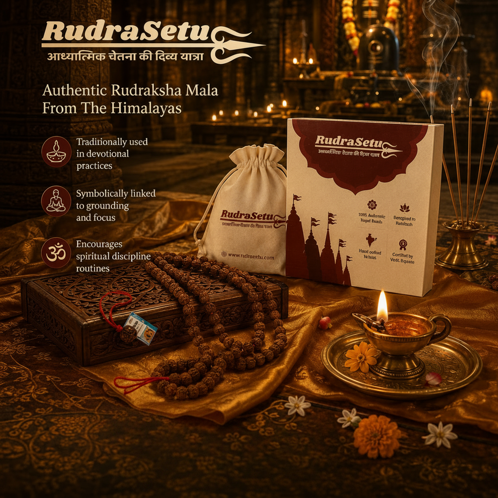 10-Mukhi Indonesian Rudraksha Mala