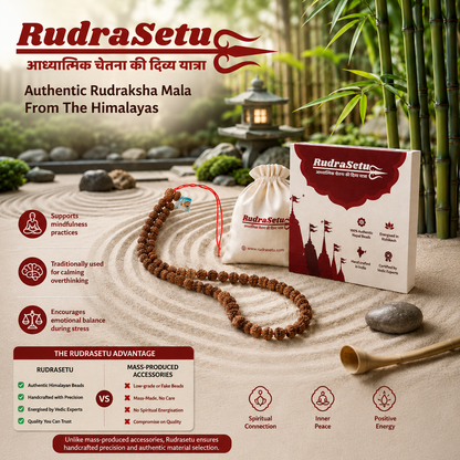 10-Mukhi Indonesian Rudraksha Mala