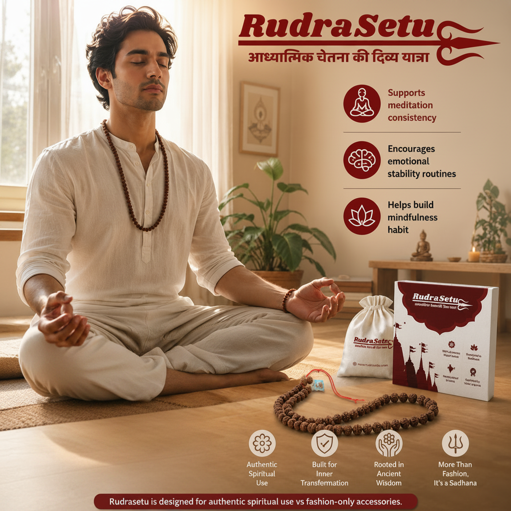 10-Mukhi Indonesian Rudraksha Mala