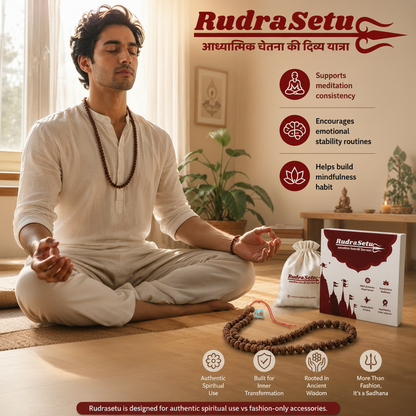 10-Mukhi Indonesian Rudraksha Mala
