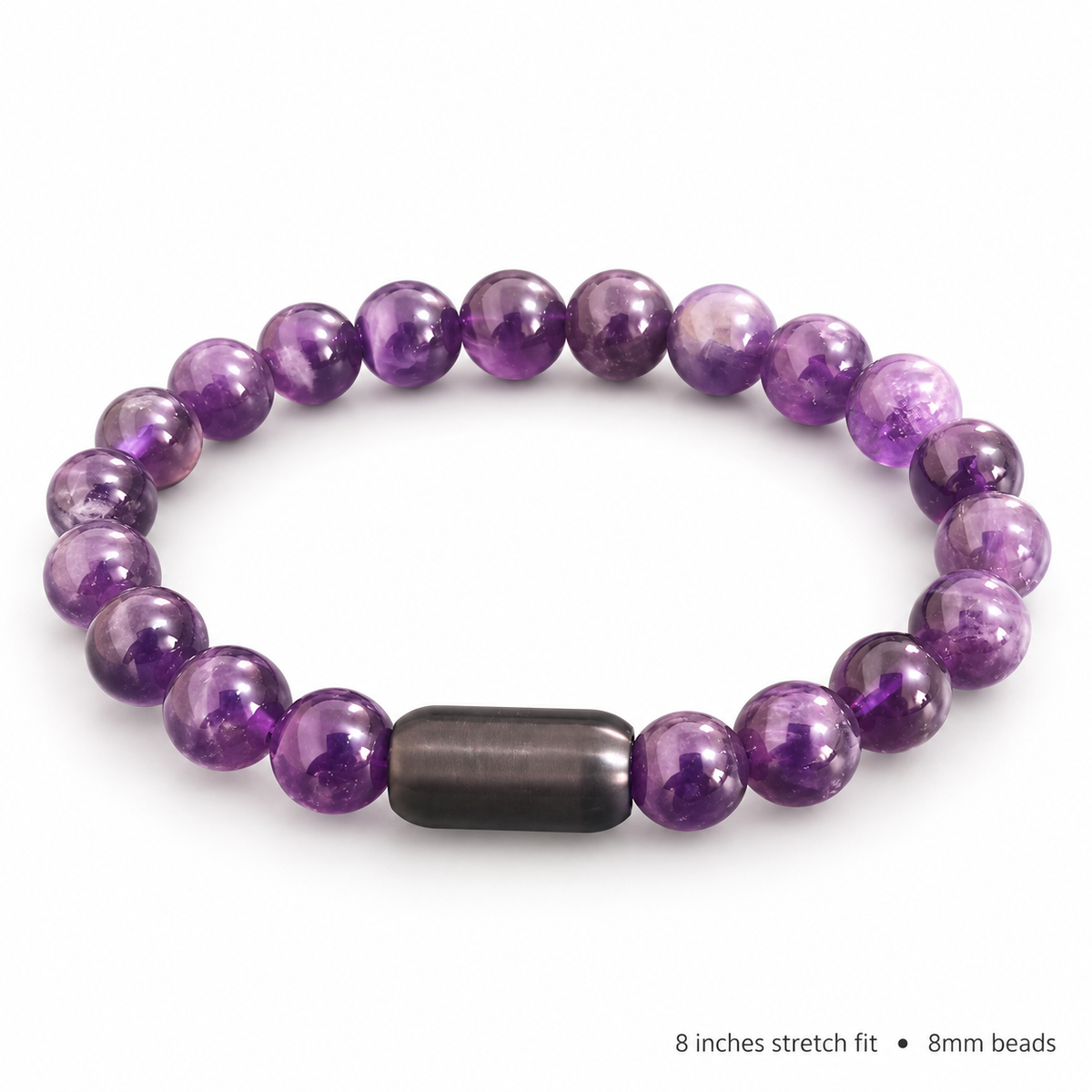 Amethyst Magsnap Bracelet