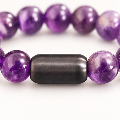 Amethyst Magsnap Bracelet