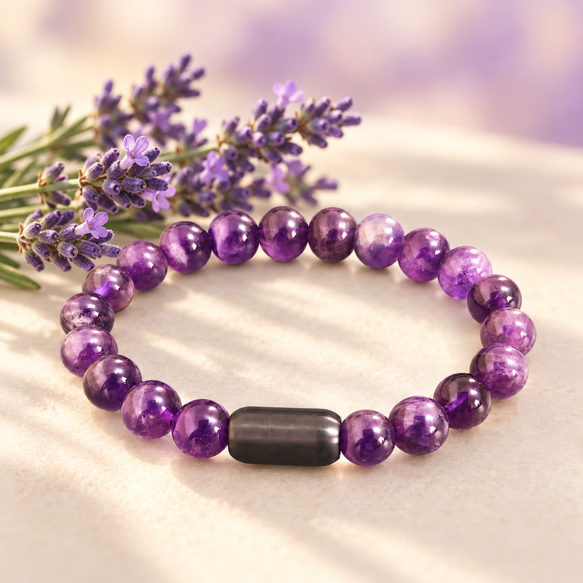 Amethyst Magsnap Bracelet