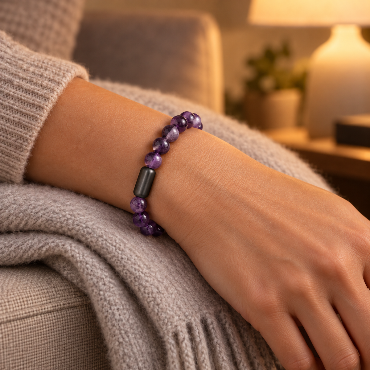 Amethyst Magsnap Bracelet