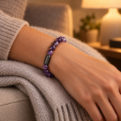 Amethyst Magsnap Bracelet
