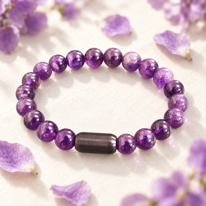 Amethyst Magsnap Bracelet