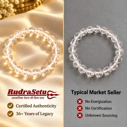 Authentic Sphatik Elastic Bracelet
