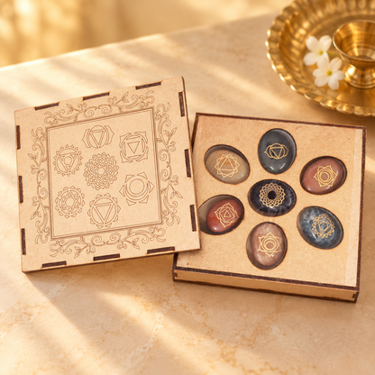 7-Chakra Healing Stone Set