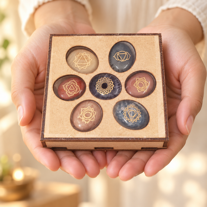 7-Chakra Healing Stone Set