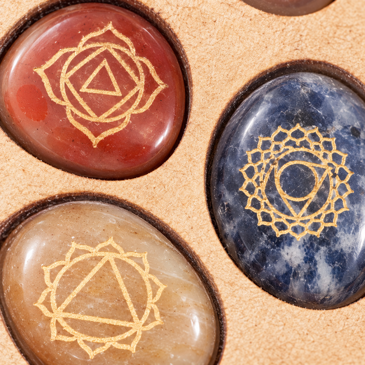 7-Chakra Healing Stone Set