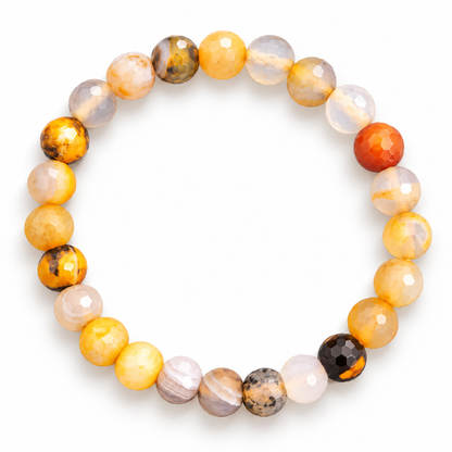 Bumblebee - Jasper Elastic Bracelet