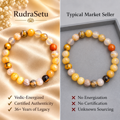 Bumblebee - Jasper Elastic Bracelet