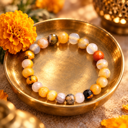 Bumblebee - Jasper Elastic Bracelet