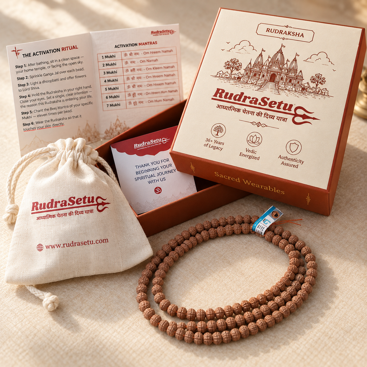 7-Mukhi Rudraksha Mala (Indonesian)