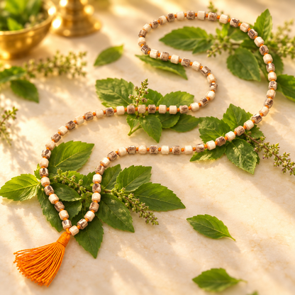 Tulsi Japa Mala (D-Cut Beads)