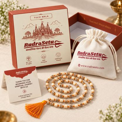 Tulsi Japa Mala (D-Cut Beads)