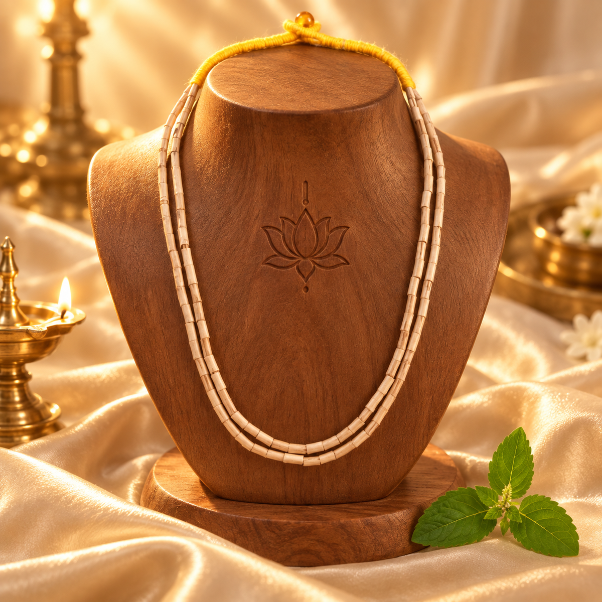 Tulsi Kanthi Mala-Double Strand