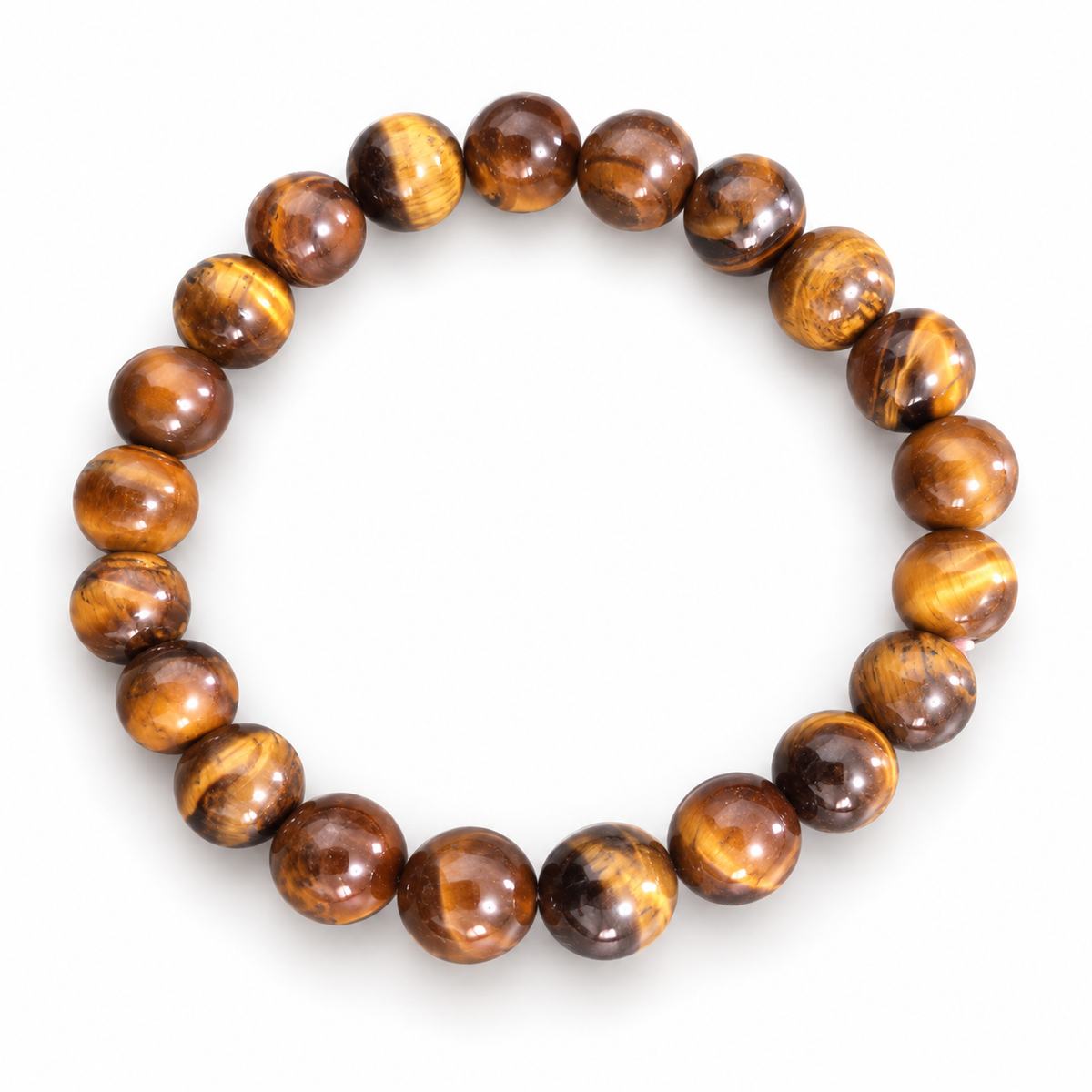 Tiger-Eye Elastic Bracelet
