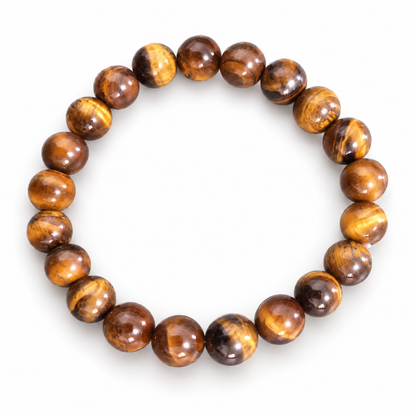 Tiger-Eye Elastic Bracelet