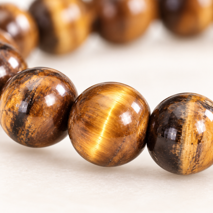 Tiger-Eye Elastic Bracelet