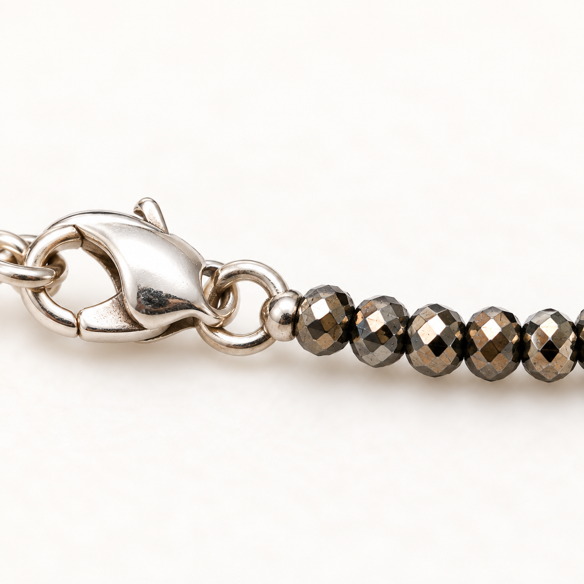 Pyrite Hook Style Anklet