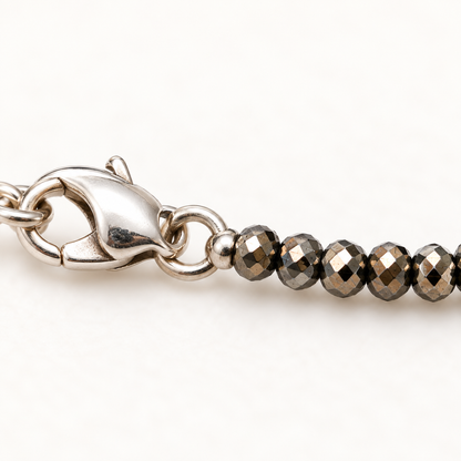 Pyrite Hook Style Anklet