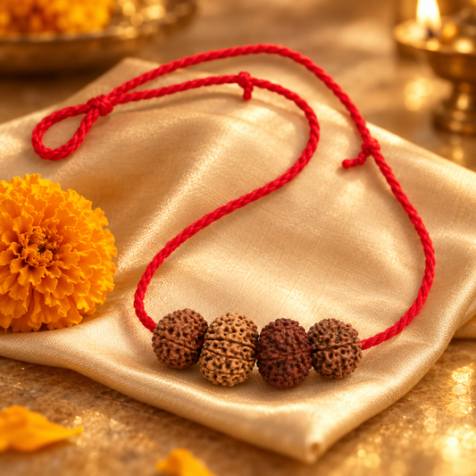 Court Victory | 8-9-12-8 Rudraksha Combination Mala