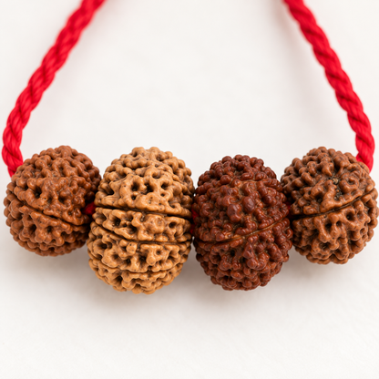 Court Victory | 8-9-12-8 Rudraksha Combination Mala