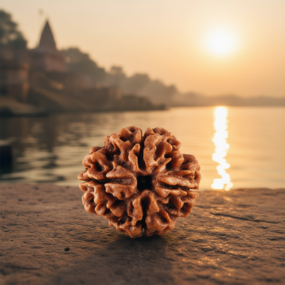 Nepali 4 Mukhi Rudraksha | Asli Char Mukhi